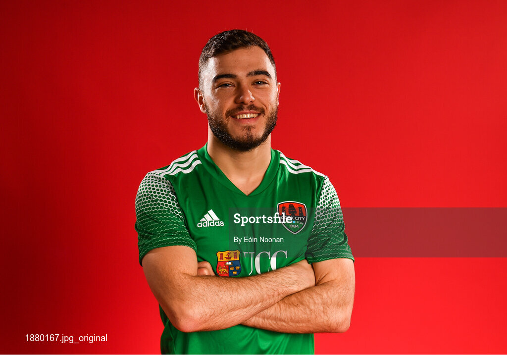 7 February 2020; Cory Galvin during a Cork City Squad Portraits Session at Bishopstown Stadium in Cork. Photo by Eóin Noonan/Sportsfile