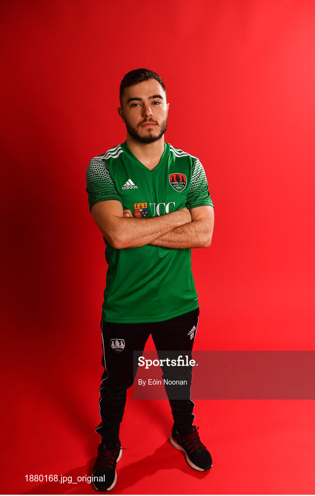 7 February 2020; Cory Galvin during a Cork City Squad Portraits Session at Bishopstown Stadium in Cork. Photo by Eóin Noonan/Sportsfile