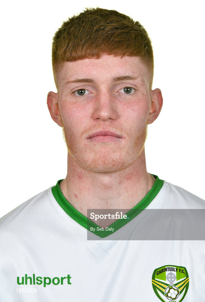 12 February 2020; Jonathan Carlin during a Cabinteely squad portraits session at Stradbrook Road in Blackrock, Dublin. Photo by Seb Daly/Sportsfile