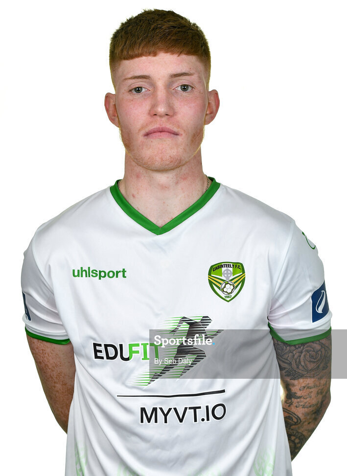 12 February 2020; Jonathan Carlin during a Cabinteely squad portraits session at Stradbrook Road in Blackrock, Dublin. Photo by Seb Daly/Sportsfile