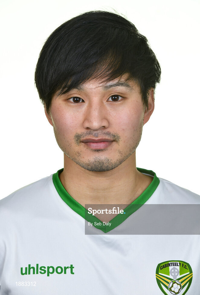 12 February 2020; Ryusei Kojina during a Cabinteely squad portraits session at Stradbrook Road in Blackrock, Dublin. Photo by Seb Daly/Sportsfile