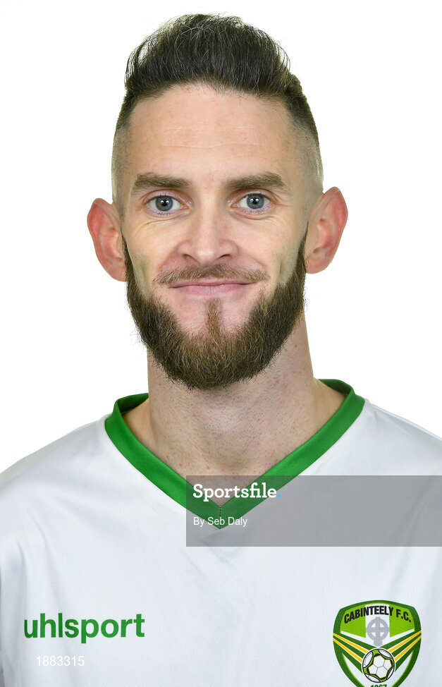 12 February 2020; Kieran Marty Waters during a Cabinteely squad portraits session at Stradbrook Road in Blackrock, Dublin. Photo by Seb Daly/Sportsfile