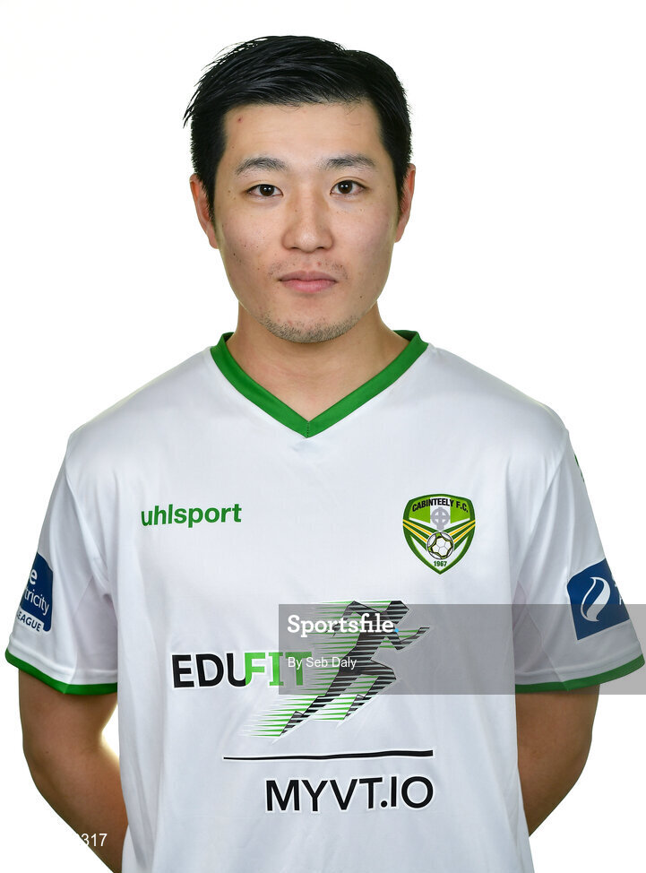 12 February 2020; Kato Akimoto during a Cabinteely squad portraits session at Stradbrook Road in Blackrock, Dublin. Photo by Seb Daly/Sportsfile