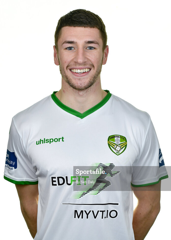 12 February 2020; Lee Murray during a Cabinteely squad portraits session at Stradbrook Road in Blackrock, Dublin. Photo by Seb Daly/Sportsfile