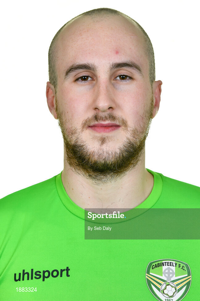 12 February 2020; Corey Chambers during a Cabinteely squad portraits session at Stradbrook Road in Blackrock, Dublin. Photo by Seb Daly/Sportsfile