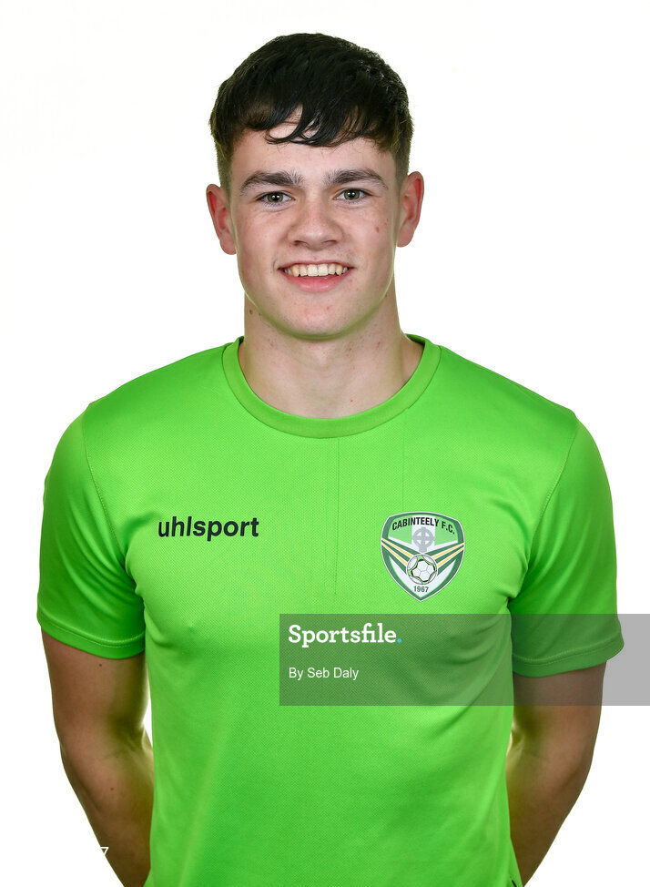 12 February 2020; Peter Quinlan during a Cabinteely squad portraits session at Stradbrook Road in Blackrock, Dublin. Photo by Seb Daly/Sportsfile