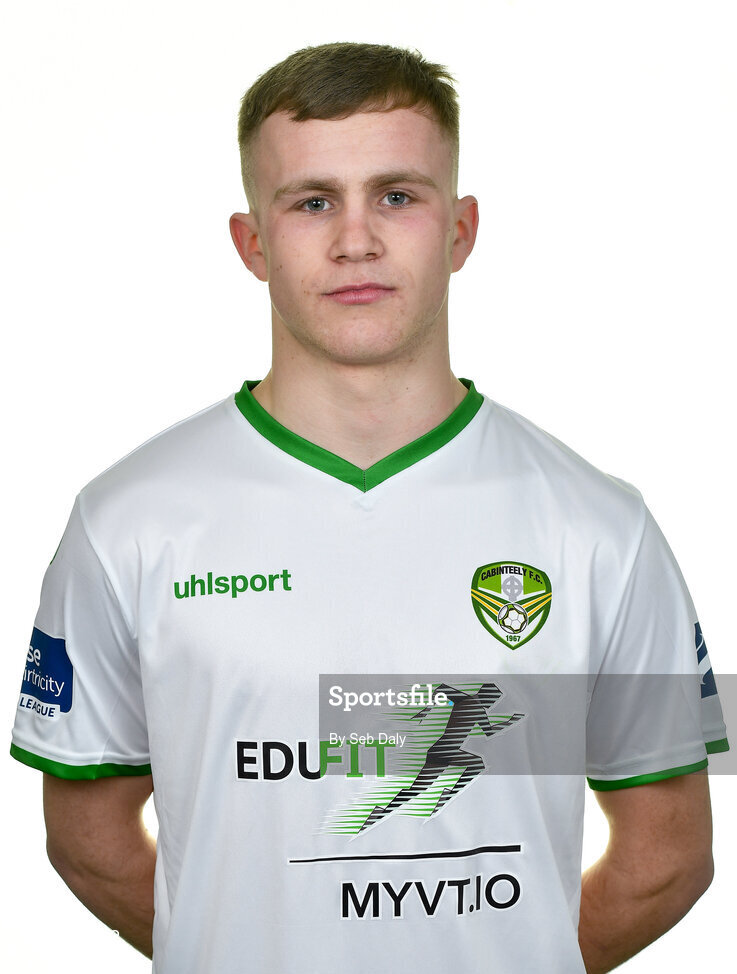 12 February 2020; Dylan Thornton during a Cabinteely squad portraits session at Stradbrook Road in Blackrock, Dublin. Photo by Seb Daly/Sportsfile