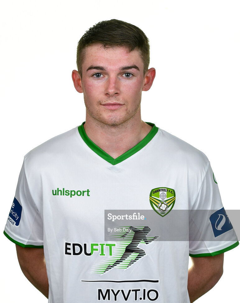 12 February 2020; Shane Barnes during a Cabinteely squad portraits session at Stradbrook Road in Blackrock, Dublin. Photo by Seb Daly/Sportsfile