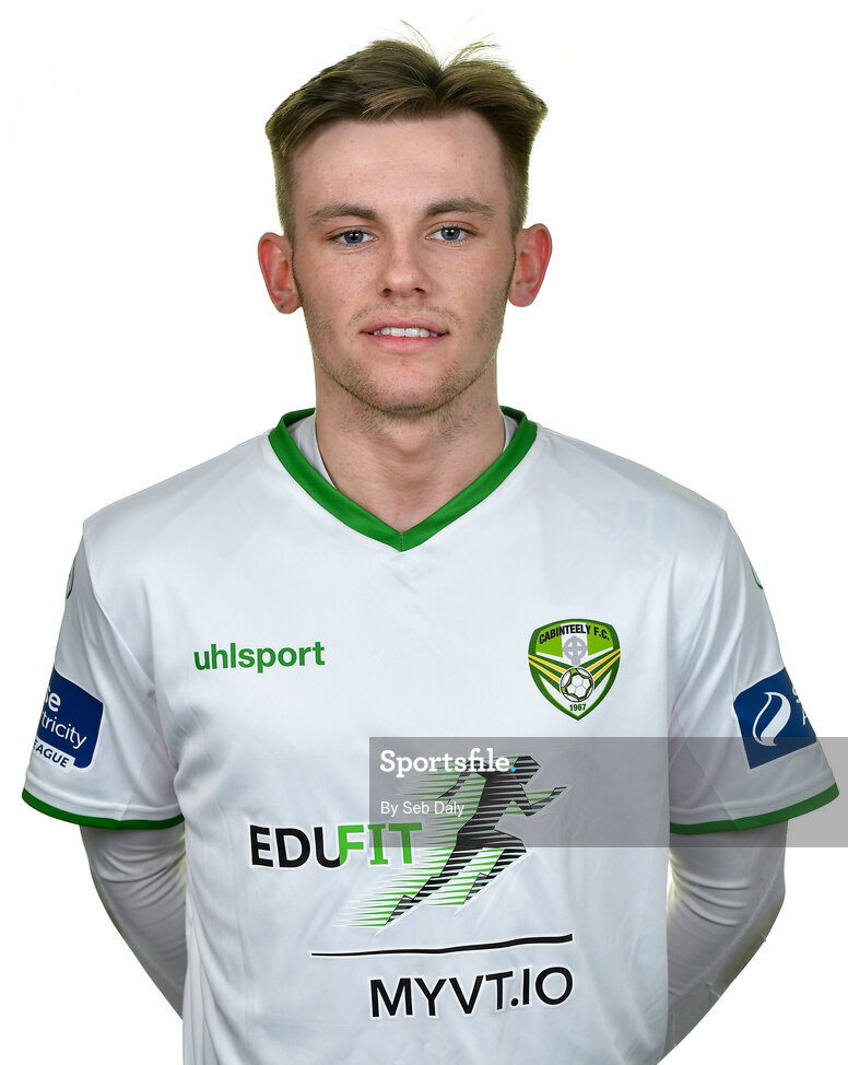 12 February 2020; Cian Kelly during a Cabinteely squad portraits session at Stradbrook Road in Blackrock, Dublin. Photo by Seb Daly/Sportsfile