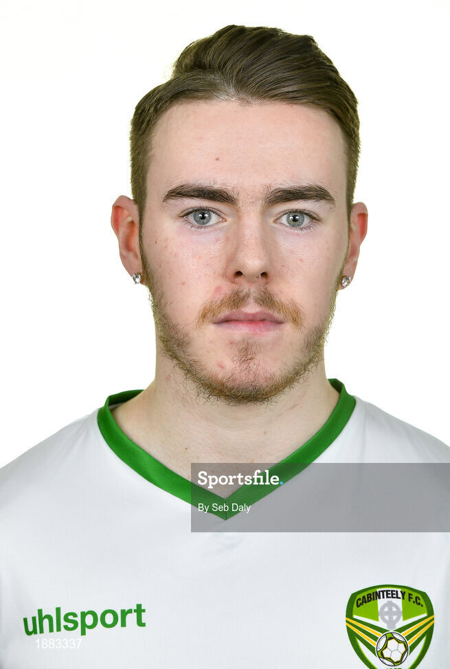 12 February 2020; Dean Casey during a Cabinteely squad portraits session at Stradbrook Road in Blackrock, Dublin. Photo by Seb Daly/Sportsfile