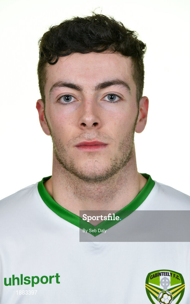 12 February 2020; Alex Aspil during a Cabinteely squad portraits session at Stradbrook Road in Blackrock, Dublin. Photo by Seb Daly/Sportsfile