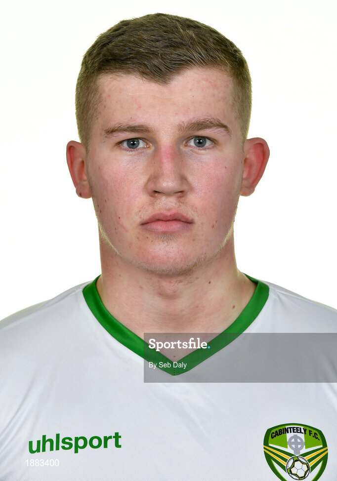 12 February 2020; Lloyd Buckley during a Cabinteely squad portraits session at Stradbrook Road in Blackrock, Dublin. Photo by Seb Daly/Sportsfile