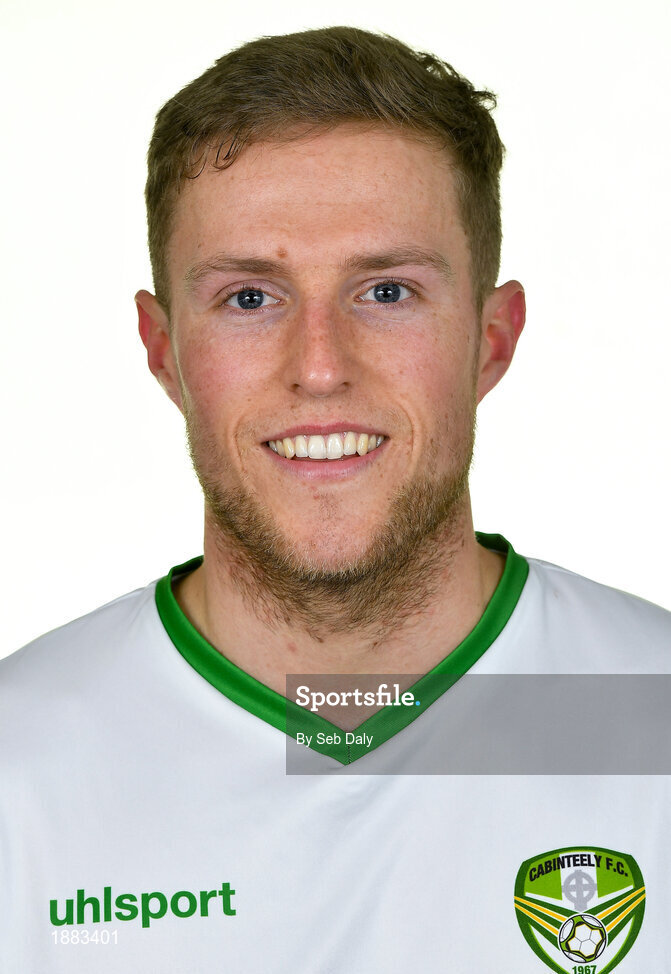 12 February 2020; Ciaran Grogan during a Cabinteely squad portraits session at Stradbrook Road in Blackrock, Dublin. Photo by Seb Daly/Sportsfile