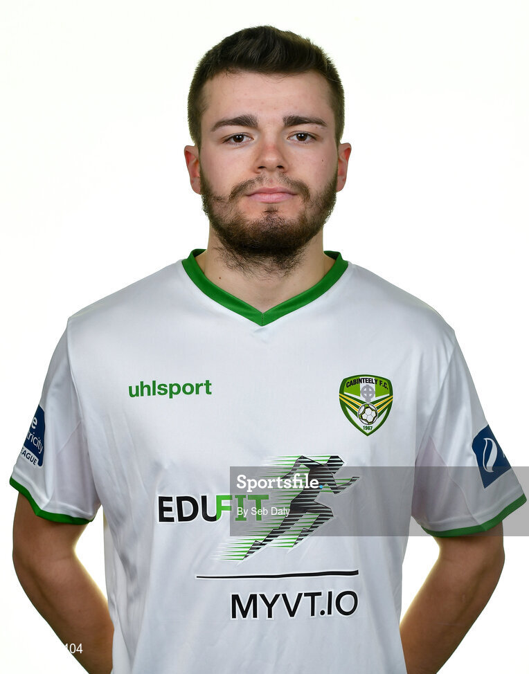 12 February 2020; Paul Fox during a Cabinteely squad portraits session at Stradbrook Road in Blackrock, Dublin. Photo by Seb Daly/Sportsfile