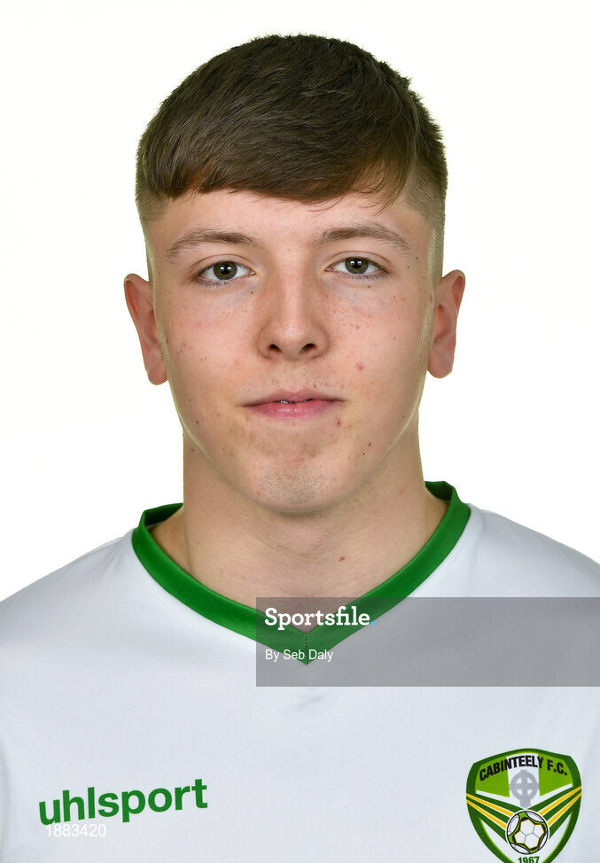 12 February 2020; Jamie Egan during a Cabinteely squad portraits session at Stradbrook Road in Blackrock, Dublin. Photo by Seb Daly/Sportsfile