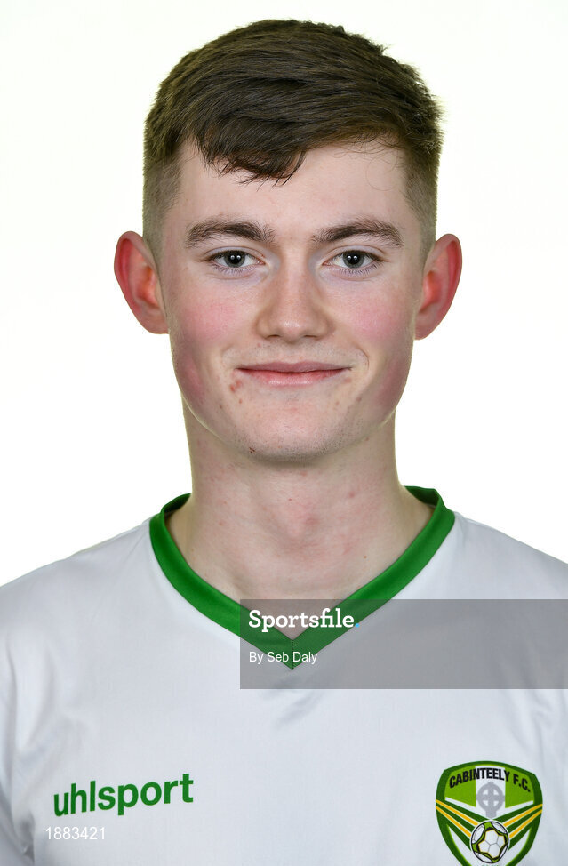 12 February 2020; Andy Byrne during a Cabinteely squad portraits session at Stradbrook Road in Blackrock, Dublin. Photo by Seb Daly/Sportsfile