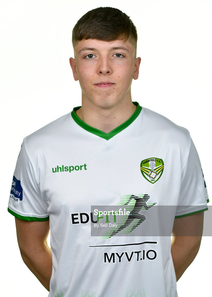 12 February 2020; Jamie Egan during a Cabinteely squad portraits session at Stradbrook Road in Blackrock, Dublin. Photo by Seb Daly/Sportsfile