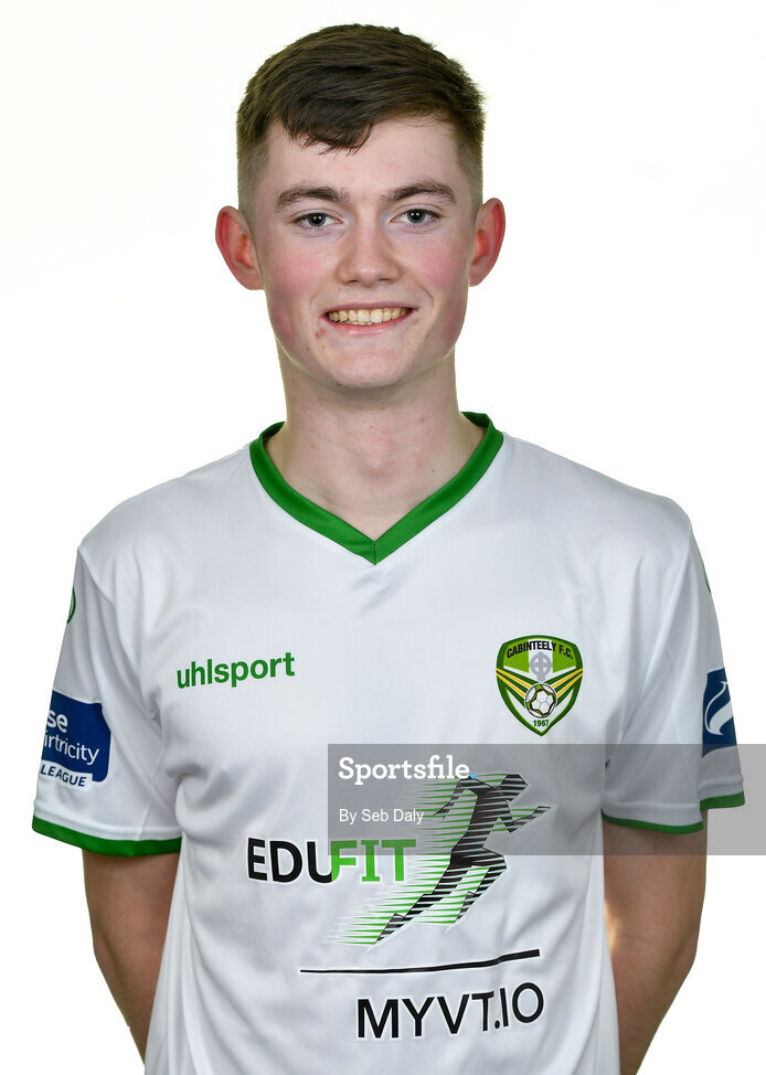 12 February 2020; Andy Byrne during a Cabinteely squad portraits session at Stradbrook Road in Blackrock, Dublin. Photo by Seb Daly/Sportsfile