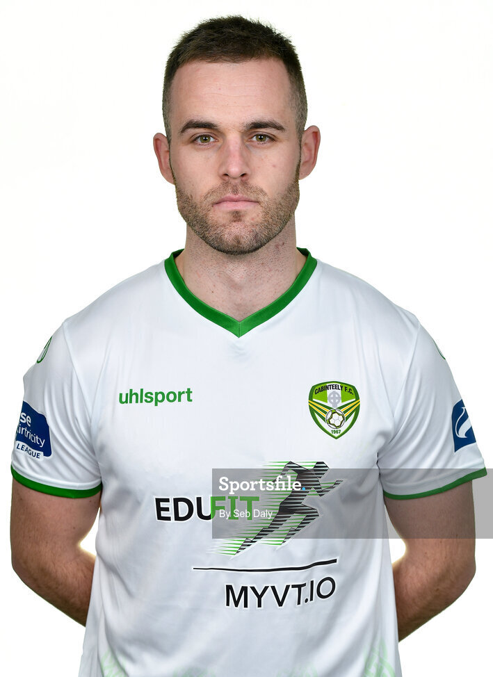 12 February 2020; Sean Fitzpatrick during a Cabinteely squad portraits session at Stradbrook Road in Blackrock, Dublin. Photo by Seb Daly/Sportsfile