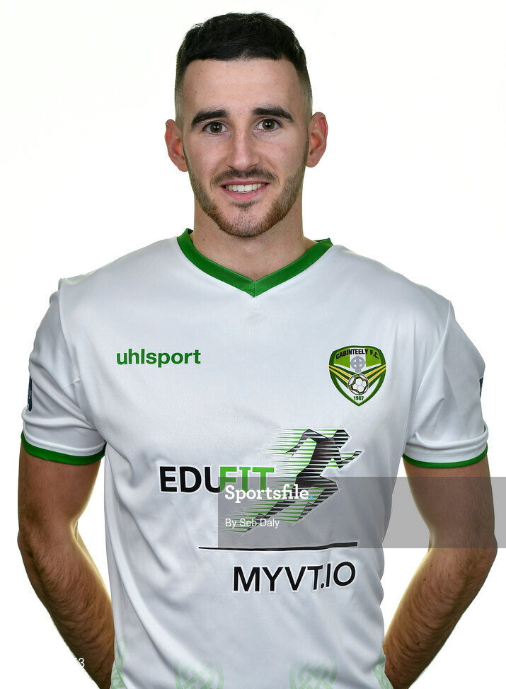 12 February 2020; Keith Dalton during a Cabinteely squad portraits session at Stradbrook Road in Blackrock, Dublin. Photo by Seb Daly/Sportsfile