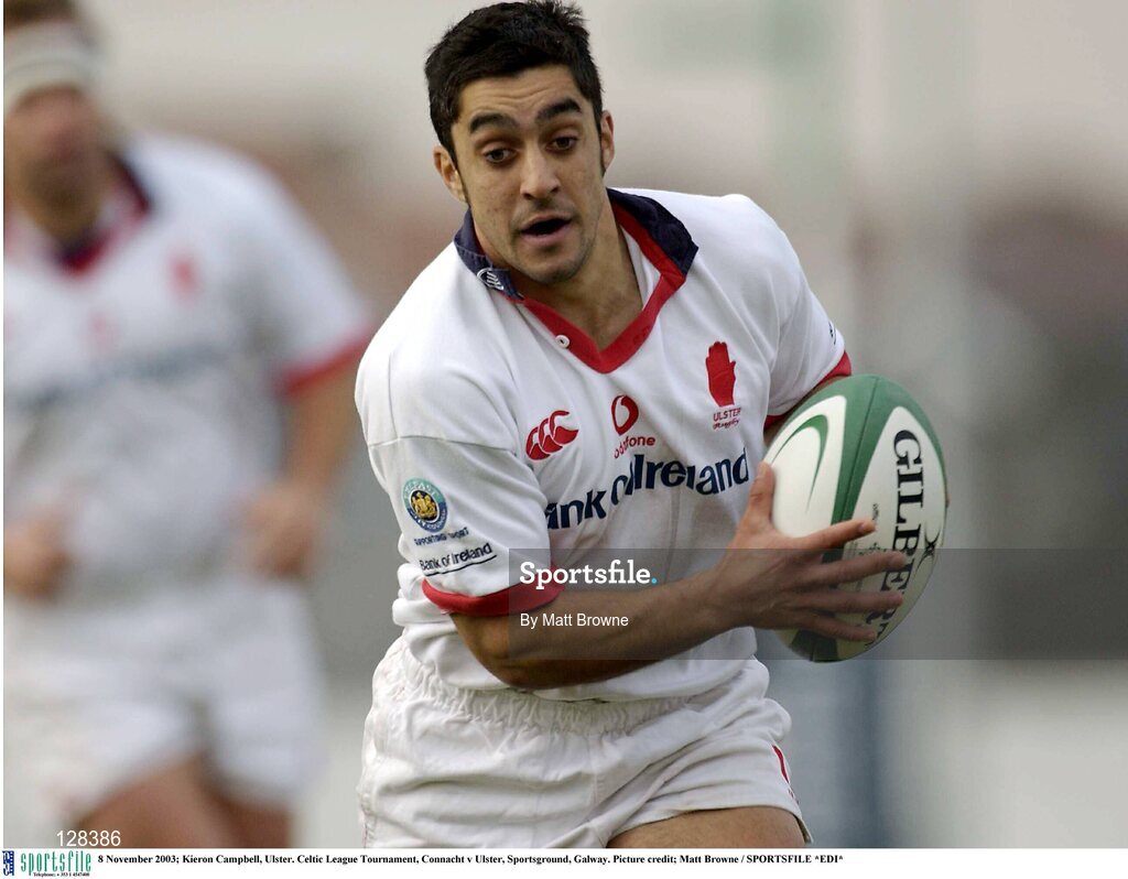 8 November 2003; Kieron Campbell, Ulster. Celtic League Tournament, Connacht v Ulster, Sportsground, Galway. Picture credit; Matt Browne / SPORTSFILE *EDI*