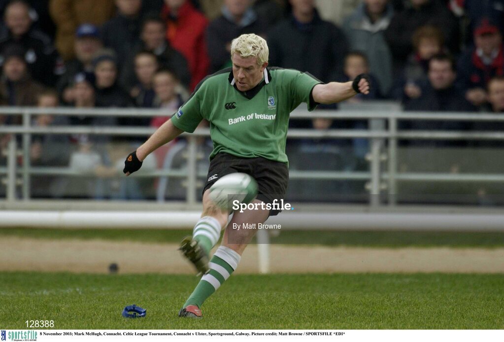 8 November 2003; Mark McHugh, Connacht. Celtic League Tournament, Connacht v Ulster, Sportsground, Galway. Picture credit; Matt Browne / SPORTSFILE *EDI*
