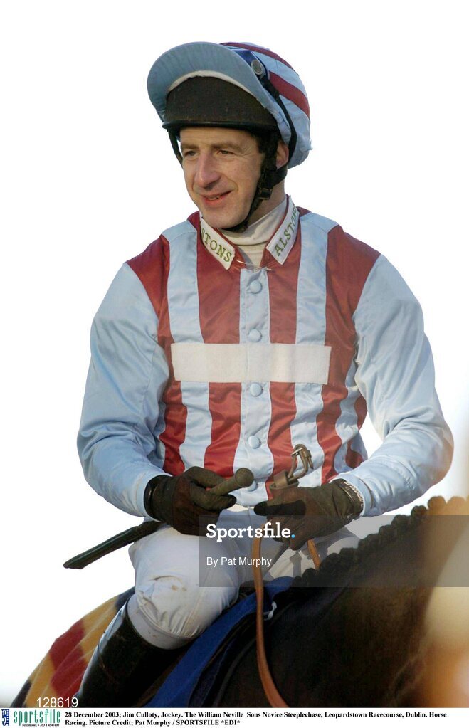 28 December 2003; Jim Culloty, Jockey. The William Neville & Sons Novice Steeplechase, Leopardstown Racecourse, Dublin. Horse Racing. Picture Credit; Pat Murphy / SPORTSFILE *EDI*