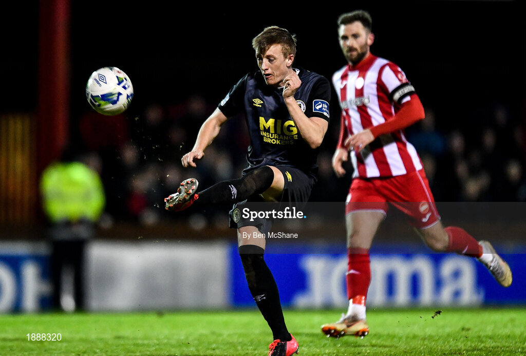 21 February 2020; Chris Forrester of St Patrick's Athletic during the SSE Airtricity League Premier Division match between Sligo Rovers and St. Patrick's Athletic at The Showgrounds in Sligo. Photo by Ben McShane/Sportsfile