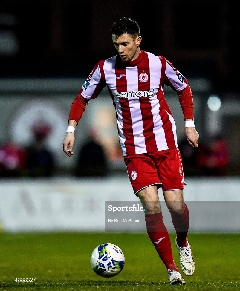 21 February 2020; Johnny Dunleavy of Sligo Rovers during the SSE Airtricity League Premier Division match between Sligo Rovers and St. Patrick's Athletic at The Showgrounds in Sligo. Photo by Ben McShane/Sportsfile