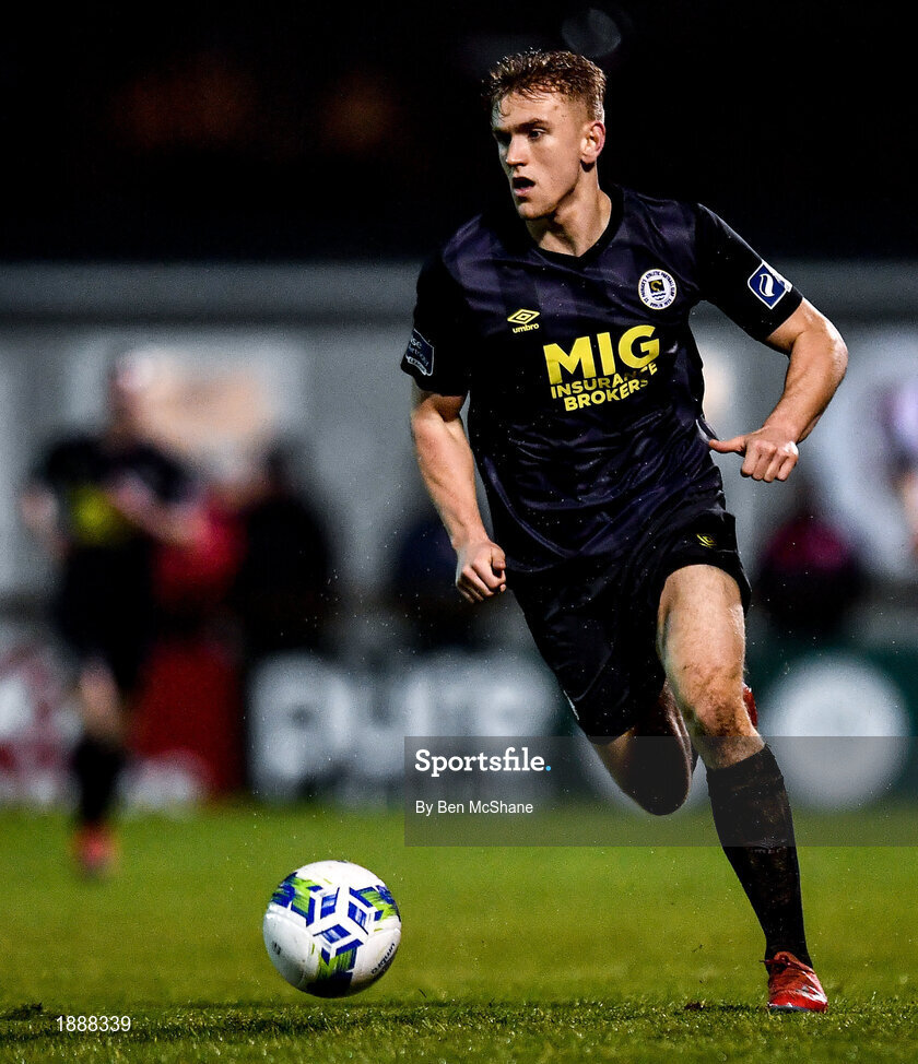 21 February 2020; Oliver Younger of St Patrick's Athletic during the SSE Airtricity League Premier Division match between Sligo Rovers and St. Patrick's Athletic at The Showgrounds in Sligo. Photo by Ben McShane/Sportsfile