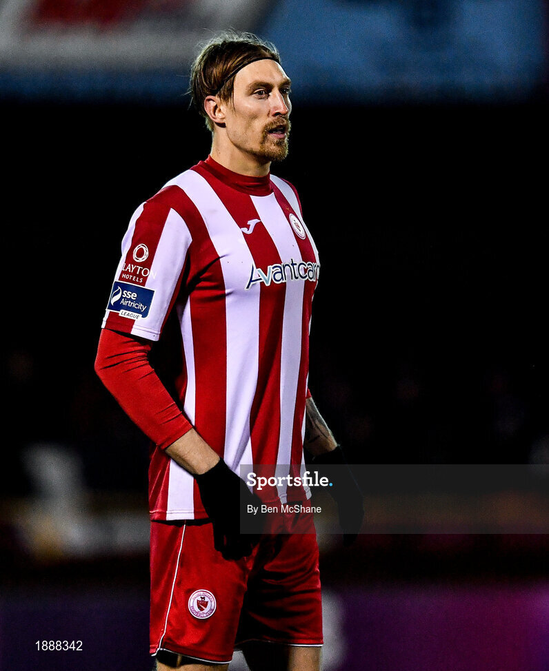 21 February 2020; Teemu Penninkangas of Sligo Rovers during the SSE Airtricity League Premier Division match between Sligo Rovers and St. Patrick's Athletic at The Showgrounds in Sligo. Photo by Ben McShane/Sportsfile