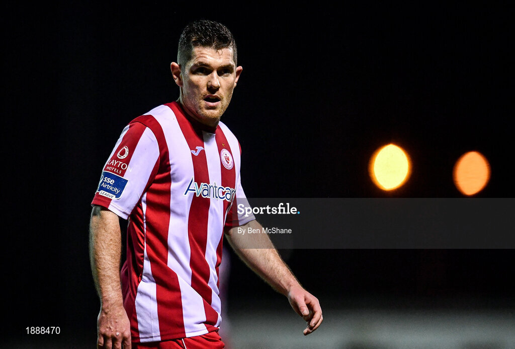21 February 2020; Ronan Murray of Sligo Rovers during the SSE Airtricity League Premier Division match between Sligo Rovers and St. Patrick's Athletic at The Showgrounds in Sligo. Photo by Ben McShane/Sportsfile