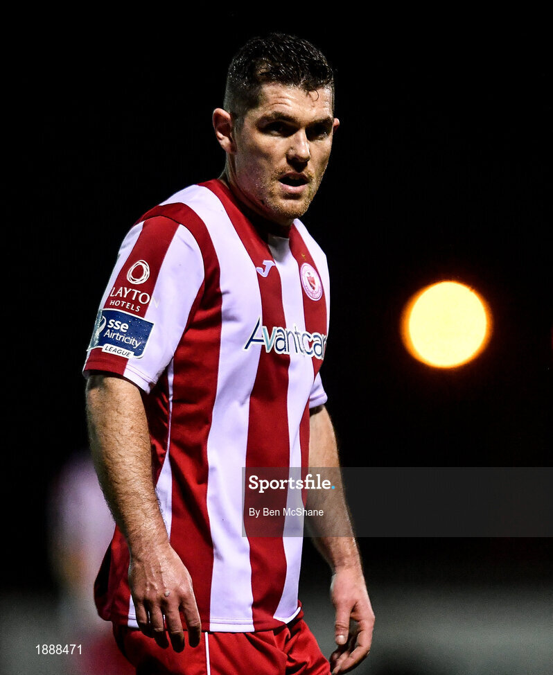 21 February 2020; Ronan Murray of Sligo Rovers during the SSE Airtricity League Premier Division match between Sligo Rovers and St. Patrick's Athletic at The Showgrounds in Sligo. Photo by Ben McShane/Sportsfile