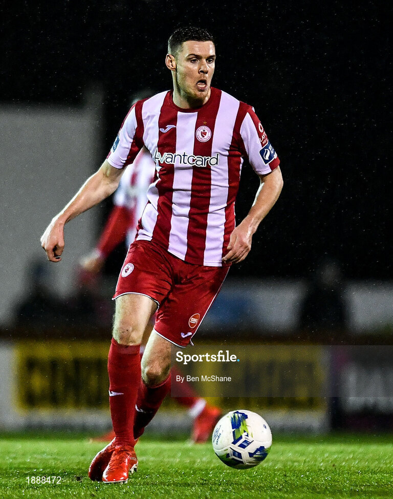 21 February 2020; Garry Buckley of Sligo Rovers during the SSE Airtricity League Premier Division match between Sligo Rovers and St. Patrick's Athletic at The Showgrounds in Sligo. Photo by Ben McShane/Sportsfile