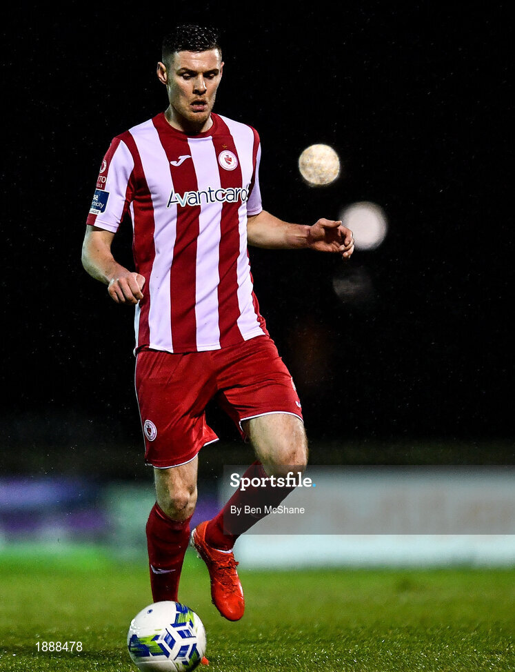 21 February 2020; Garry Buckley of Sligo Rovers during the SSE Airtricity League Premier Division match between Sligo Rovers and St. Patrick's Athletic at The Showgrounds in Sligo. Photo by Ben McShane/Sportsfile