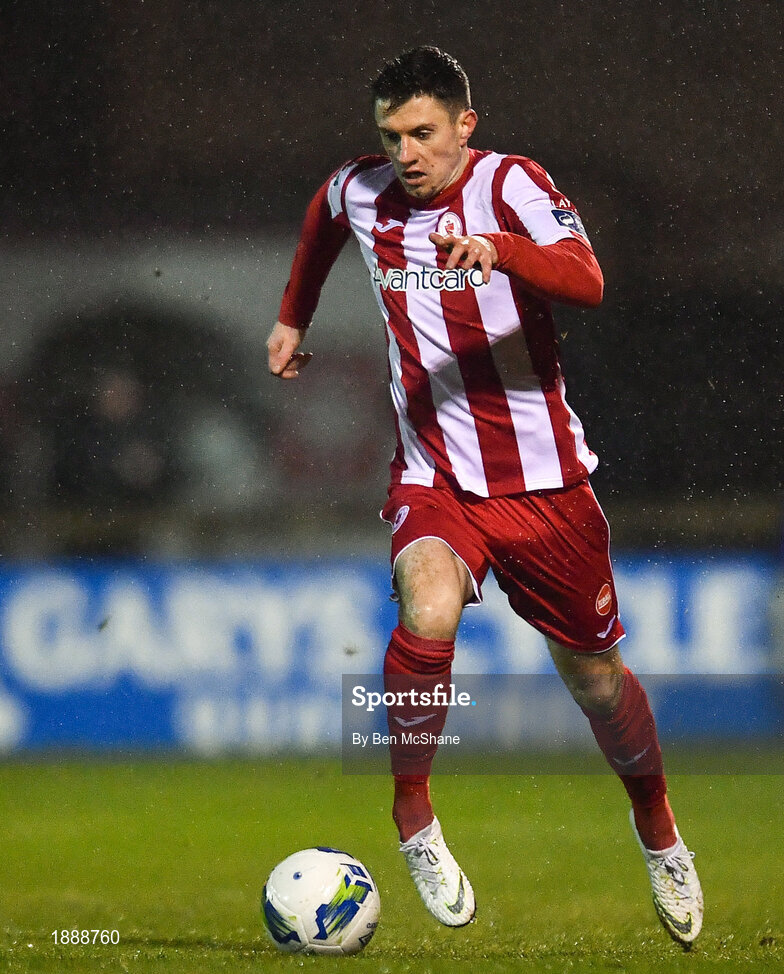21 February 2020; Johnny Dunleavy of Sligo Rovers during the SSE Airtricity League Premier Division match between Sligo Rovers and St. Patrick's Athletic at The Showgrounds in Sligo. Photo by Ben McShane/Sportsfile