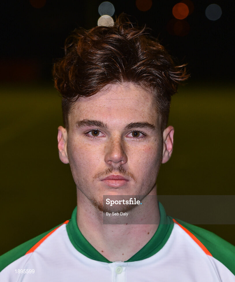 5 February 2019; Tom Gaston of Republic of Ireland following the friendly match between Republic of Ireland U19 and Drogheda United at the FAI National Training Centre in Abbotstown, Dublin. Photo by Seb Daly/Sportsfile