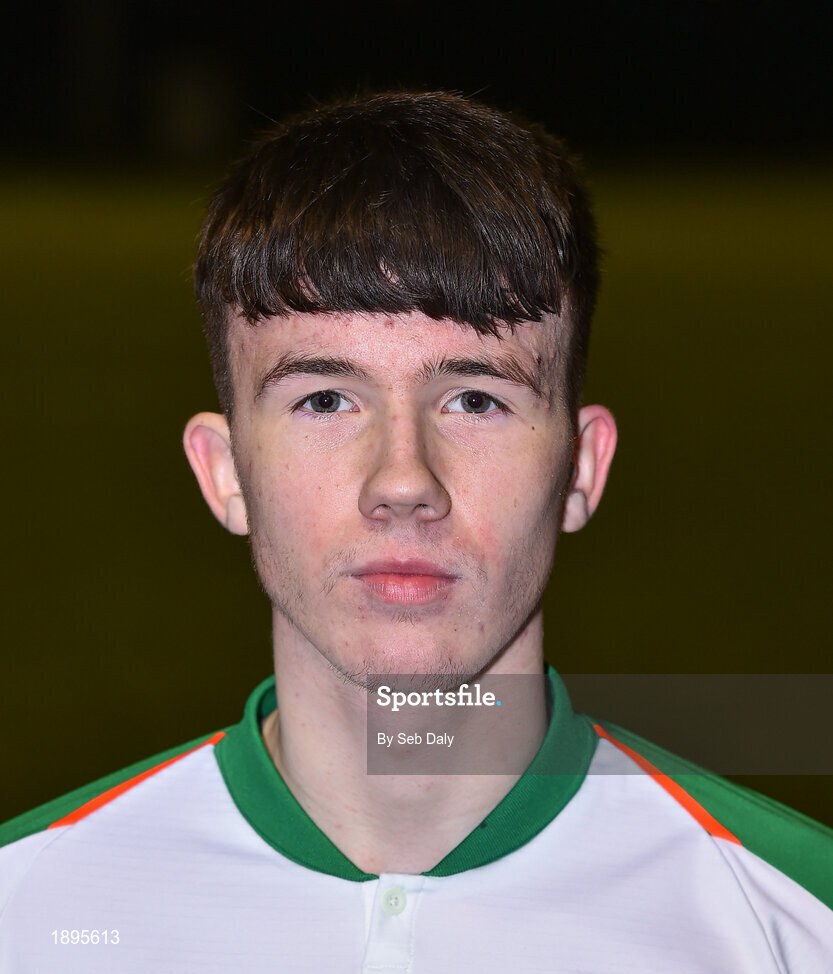 5 February 2019; Andrew Spain of Republic of Ireland following the friendly match between Republic of Ireland U19 and Drogheda United at the FAI National Training Centre in Abbotstown, Dublin. Photo by Seb Daly/Sportsfile