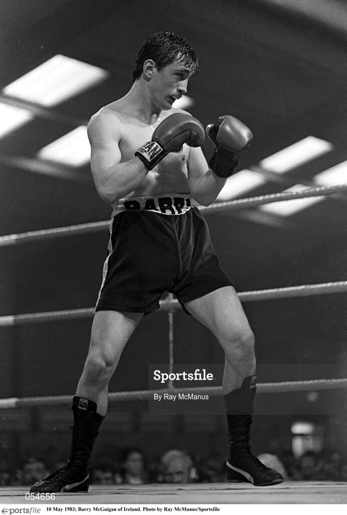 10 May 1983; Barry McGuigan of Ireland. Photo by Ray McManus/Sportsfile