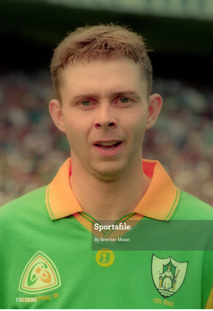 30 July 1995; Cormac Murphy of Meath prior to the Bank of Ireland Leinster Senior Football Championship Final match between Dublin and Meath at Croke Park in Dublin. Photo by Brendan Moran/Sportsfile