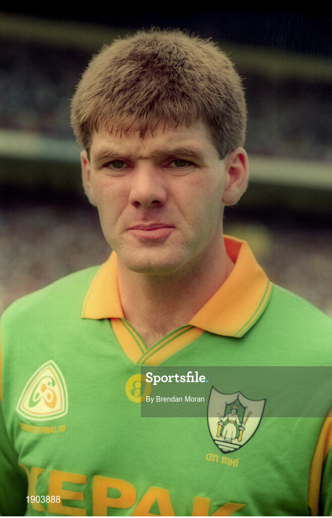 30 July 1995; PJ Gillic prior to the Bank of Ireland Leinster Senior Football Championship Final match between Dublin and Meath at Croke Park in Dublin. Photo by Brendan Moran/Sportsfile
