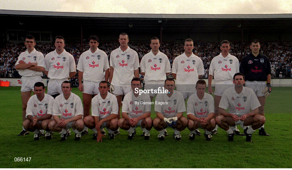 30 June 2001; Kildare team. Kildare v Donegal, All-Ireland Senior Football Championship Series, Newbridge, Co. Kildare. Photo by Damien Eagers/Sportsfile