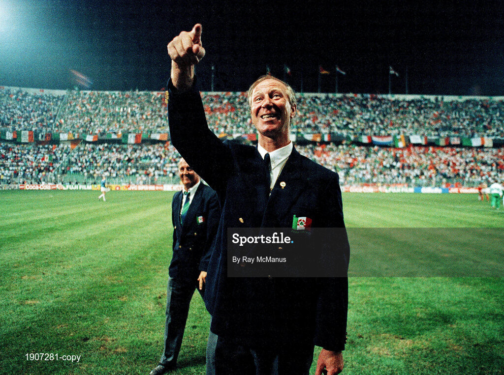 21 June 1990; Republic of Ireland manager Jack Charlton after the FIFA World Cup 1990 Group F match between Republic of Ireland and Netherlands at Stadio La Favorita in Palermo, Italy. Photo by Ray McManus/Sportsfile