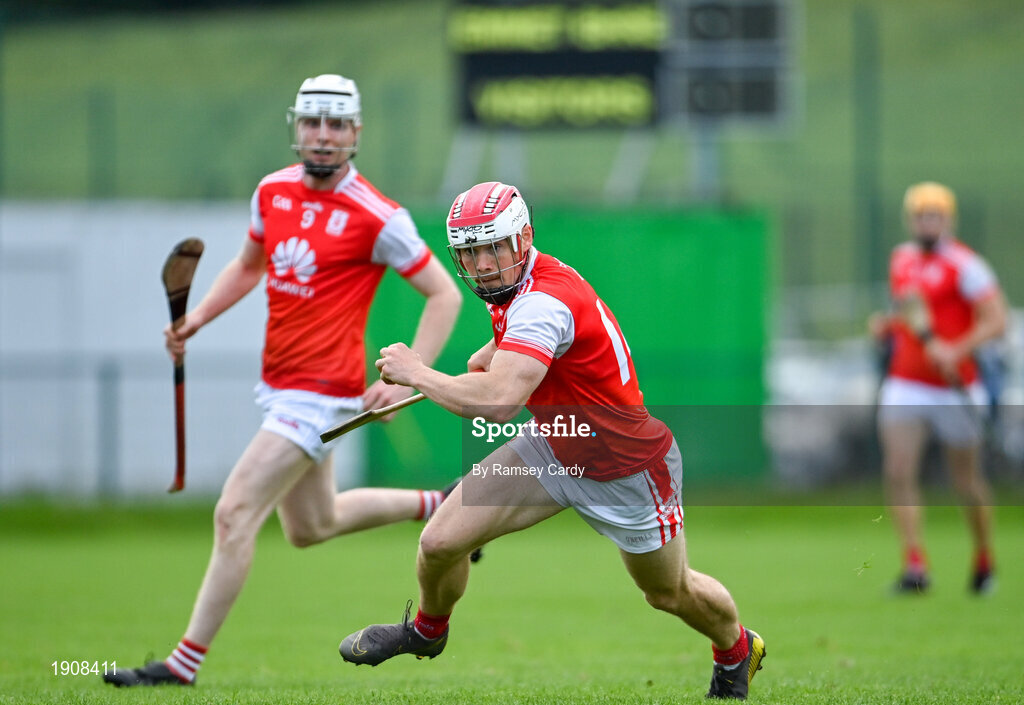 18 July 2020; Con O'Callaghan of Cuala during the Dublin County Senior Hurling Championship Group 4 Round 1 match between Cuala and Thomas Davis at Bray Emmets GAA club in Bray, Wicklow. Competitive GAA matches have been approved to return following the guidelines of Phase 3 of the Irish Government’s Roadmap for Reopening of Society and Business and protocols set down by the GAA governing authorities. With games having been suspended since March, competitive games can take place with updated protocols including a limit of 200 individuals at any one outdoor event, including players, officials and a limited number of spectators, with social distancing, hand sanitisation and face masks being worn by those in attendance among other measures in an effort to contain the spread of the Coronavirus (COVID-19) pandemic. Photo by Ramsey Cardy/Sportsfile