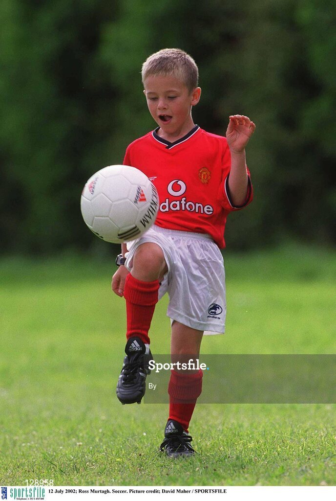 12 July 2002; Ross Murtagh. Soccer. Picture credit; David Maher / SPORTSFILE