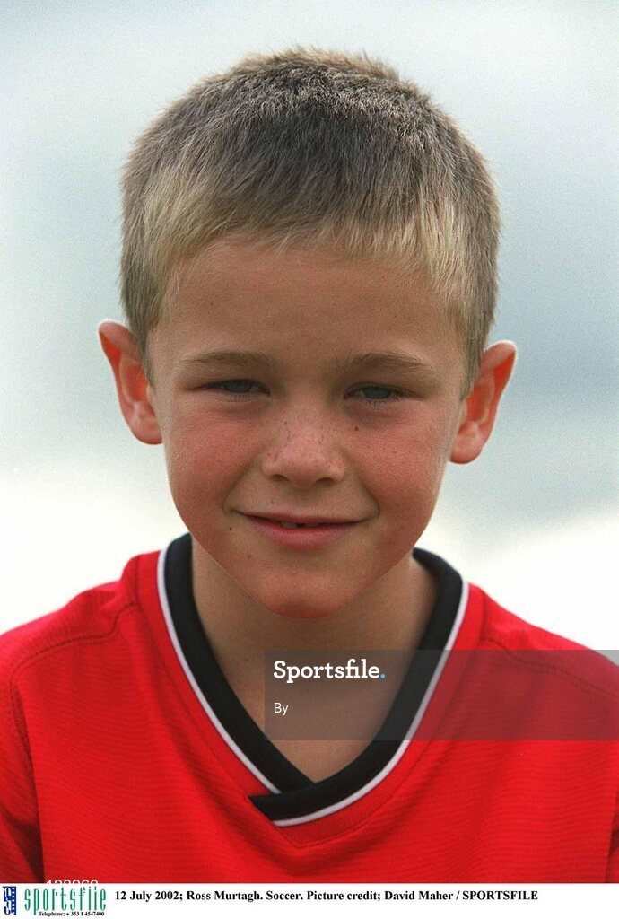 12 July 2002; Ross Murtagh. Soccer. Picture credit; David Maher / SPORTSFILE