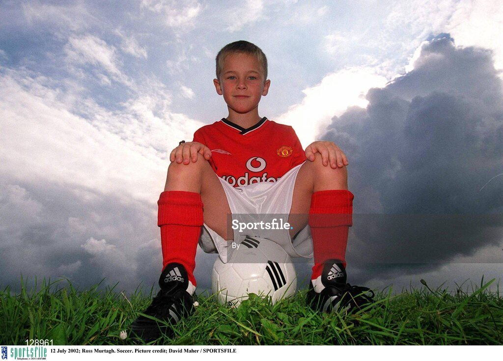 12 July 2002; Ross Murtagh. Soccer. Picture credit; David Maher / SPORTSFILE