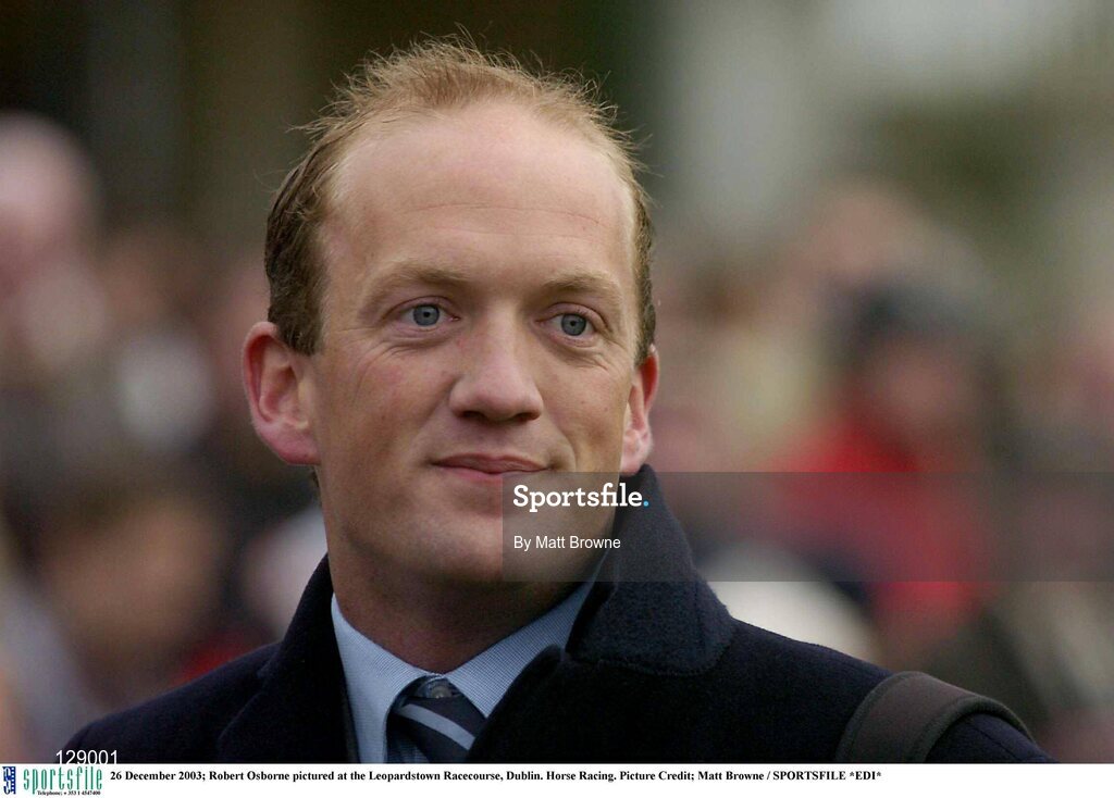 26 December 2003; Robert Osborne pictured at the Leopardstown Racecourse, Dublin. Horse Racing. Picture Credit; Matt Browne / SPORTSFILE *EDI*
