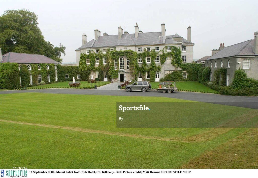 12 September 2002; Mount Juliet Golf Club Hotel, Co. Kilkenny. Golf. Picture credit; Matt Browne / SPORTSFILE *EDI*