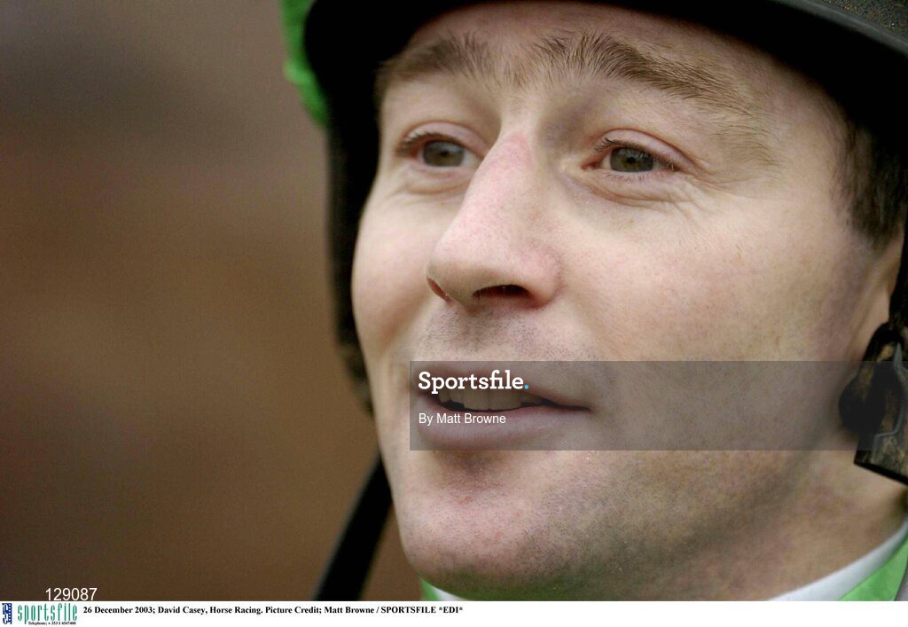 26 December 2003; David Casey, Horse Racing. Picture Credit; Matt Browne / SPORTSFILE *EDI*
